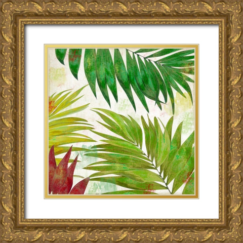 Brasilia I Gold Ornate Wood Framed Art Print with Double Matting by Sasha