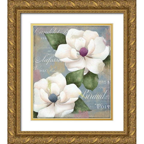 Southern Charms Gold Ornate Wood Framed Art Print with Double Matting by Sasha