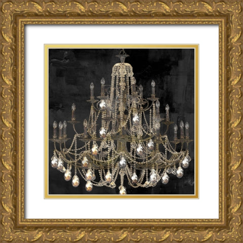 Dancing on the Ceiling I Gold Ornate Wood Framed Art Print with Double Matting by Sasha