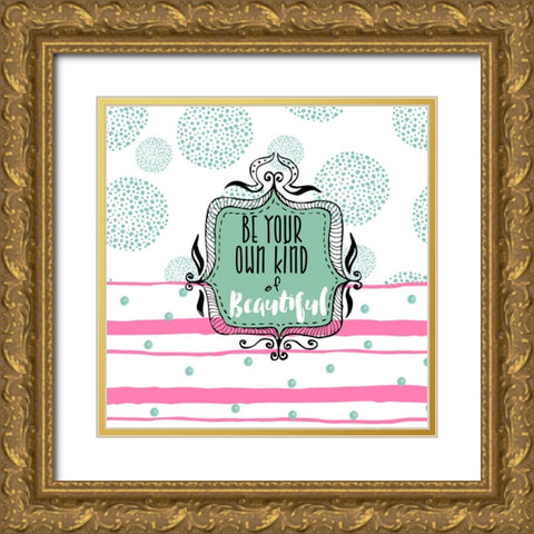 Soul Food III Gold Ornate Wood Framed Art Print with Double Matting by Sasha