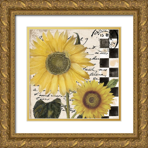 Late Summer I Gold Ornate Wood Framed Art Print with Double Matting by Sasha