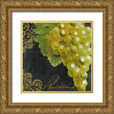 Melange I Gold Ornate Wood Framed Art Print with Double Matting by Sasha