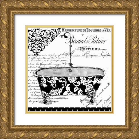 Boudoir I Gold Ornate Wood Framed Art Print with Double Matting by Sasha