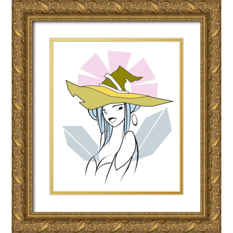 Most Beautiful no Gold Ornate Wood Framed Art Print with Double Matting by Pansanit, Surapol