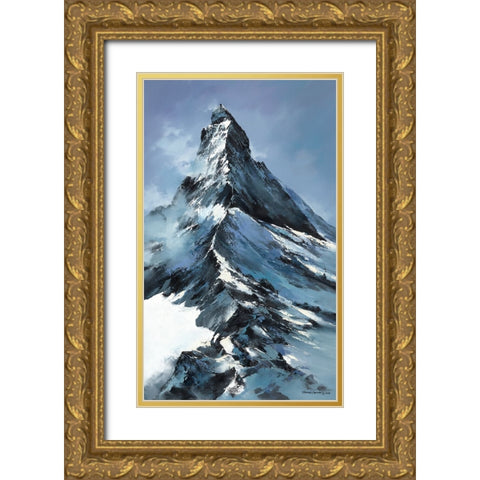 Apex Gold Ornate Wood Framed Art Print with Double Matting by Leung, Thomas