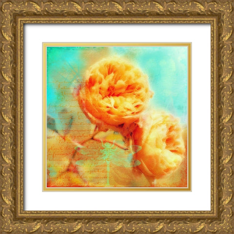 Summer Romance Gold Ornate Wood Framed Art Print with Double Matting by Lavoie, Tina