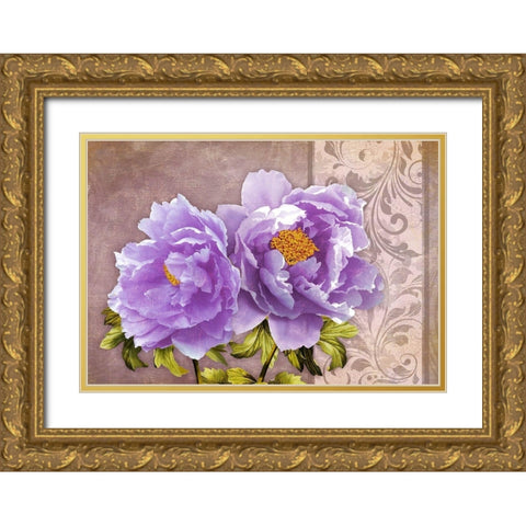 Infatuation II Gold Ornate Wood Framed Art Print with Double Matting by Lavoie, Tina