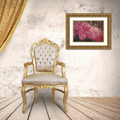 Vintage Lilacs Deux Gold Ornate Wood Framed Art Print with Double Matting by Lavoie, Tina