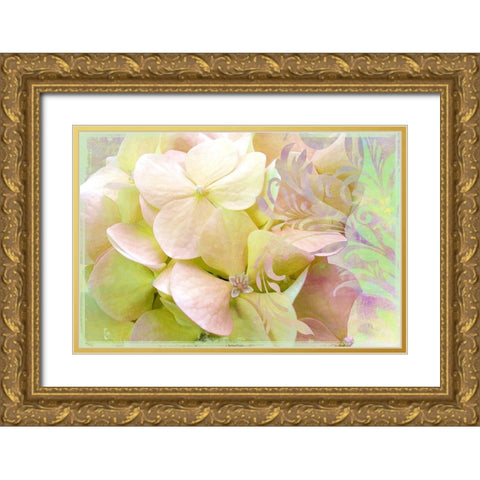Meditation Gold Ornate Wood Framed Art Print with Double Matting by Lavoie, Tina