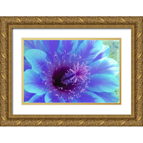 Paradisum Gold Ornate Wood Framed Art Print with Double Matting by Lavoie, Tina