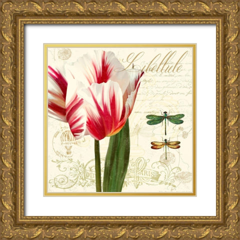 Natural History Sketchbook I Gold Ornate Wood Framed Art Print with Double Matting by Lavoie, Tina