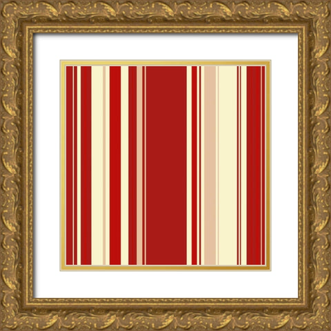 Beautiful Christmas V Gold Ornate Wood Framed Art Print with Double Matting by Lavoie, Tina