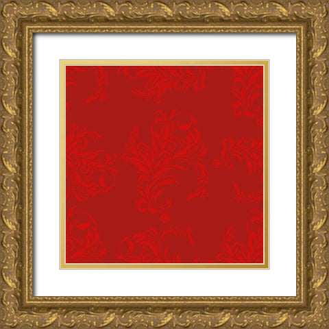 Beautiful Christmas Viii Gold Ornate Wood Framed Art Print with Double Matting by Lavoie, Tina