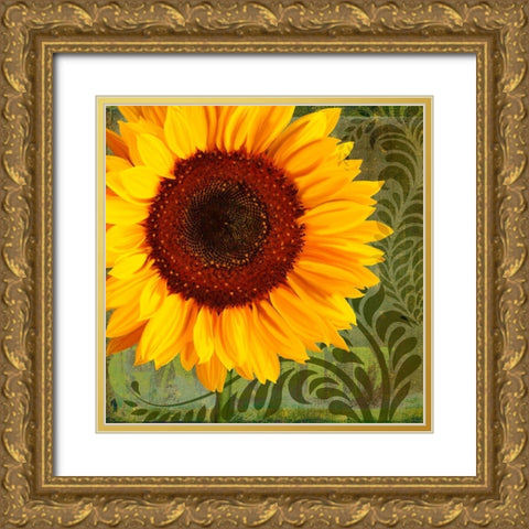 Summer Sun I Gold Ornate Wood Framed Art Print with Double Matting by Lavoie, Tina