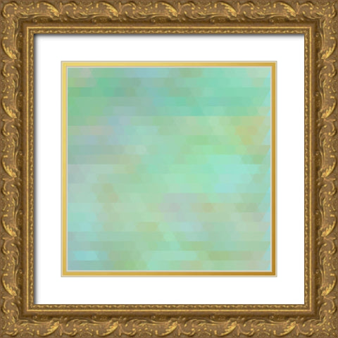 Glimmer Gold Ornate Wood Framed Art Print with Double Matting by Lavoie, Tina
