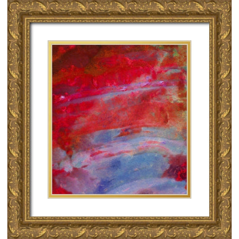 Sunset Opal Gold Ornate Wood Framed Art Print with Double Matting by Lavoie, Tina