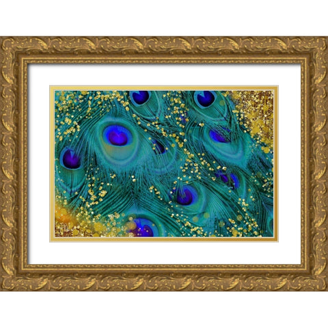 Buried Treasure IV Gold Ornate Wood Framed Art Print with Double Matting by Lavoie, Tina