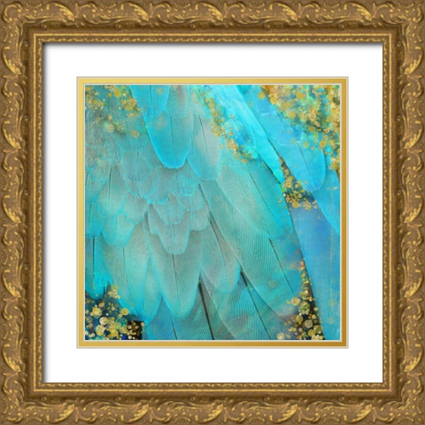 Mid-Summer Magik Gold Ornate Wood Framed Art Print with Double Matting by Lavoie, Tina