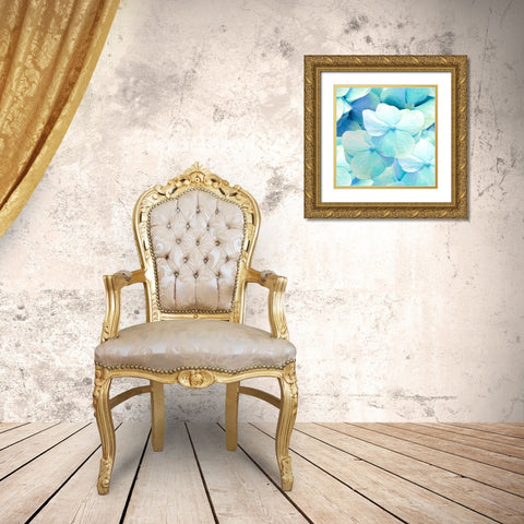 Zen Pattern Gold Ornate Wood Framed Art Print with Double Matting by Lavoie, Tina