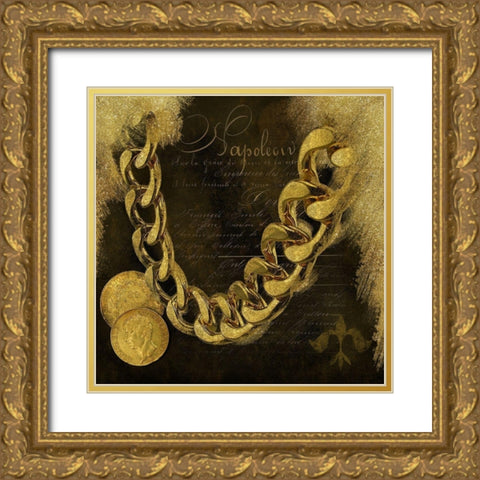 Lor De Napoleon Gold Ornate Wood Framed Art Print with Double Matting by Lavoie, Tina