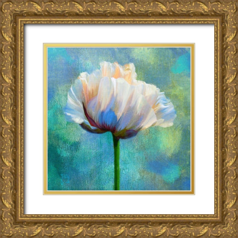 Plein Air Au Printemps Gold Ornate Wood Framed Art Print with Double Matting by Lavoie, Tina