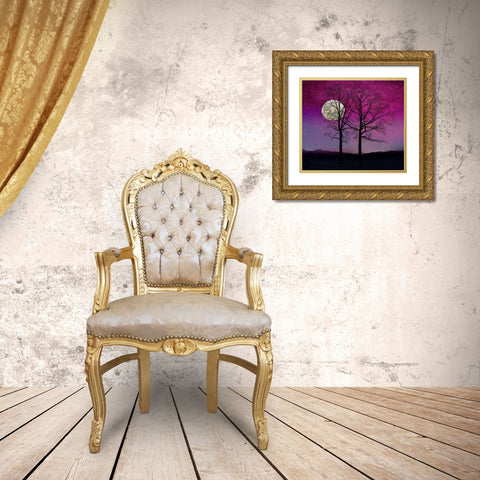 Solitude II Gold Ornate Wood Framed Art Print with Double Matting by Lavoie, Tina