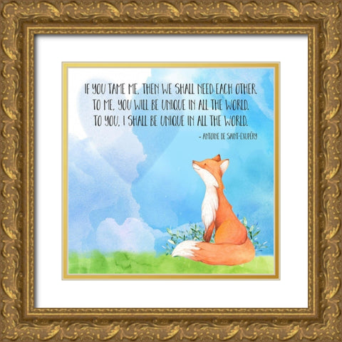 We Shall Need Each Other Gold Ornate Wood Framed Art Print with Double Matting by Lavoie, Tina