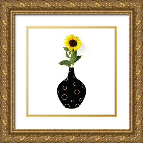 Modern Home I Gold Ornate Wood Framed Art Print with Double Matting by Lavoie, Tina