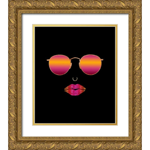 Summer Heat Gold Ornate Wood Framed Art Print with Double Matting by Lavoie, Tina