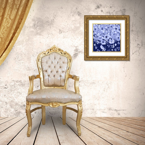 The Blues Gold Ornate Wood Framed Art Print with Double Matting by Lavoie, Tina