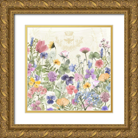 Miel dete Gold Ornate Wood Framed Art Print with Double Matting by Lavoie, Tina