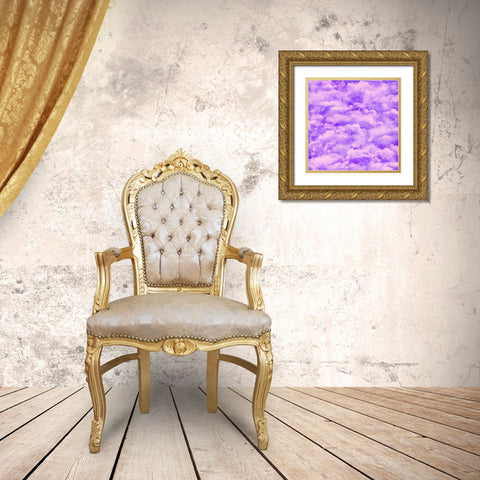 Purple Sky Gold Ornate Wood Framed Art Print with Double Matting by Lavoie, Tina