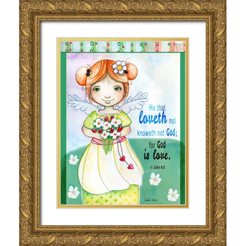 He That Loveth Not Gold Ornate Wood Framed Art Print with Double Matting by Wade, Valarie