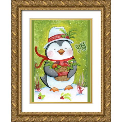 Plenty to Share Gold Ornate Wood Framed Art Print with Double Matting by Wade, Valarie