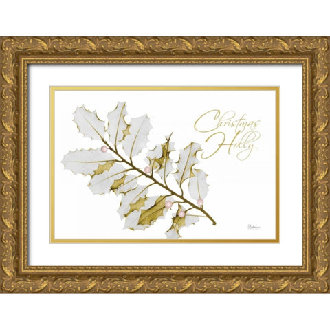 New Holly A L297 Gold Ornate Wood Framed Art Print with Double Matting by Koetsier, Albert