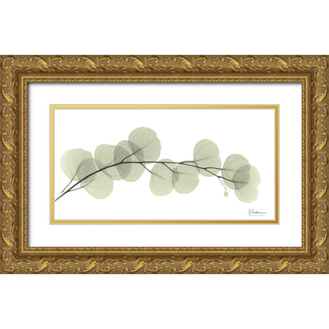 Eucalyptus L196 Gold Ornate Wood Framed Art Print with Double Matting by Koetsier, Albert