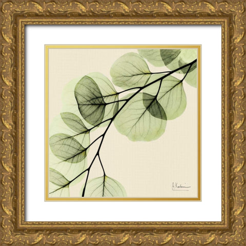 Mint Eucalyptus 1 Gold Ornate Wood Framed Art Print with Double Matting by Koetsier, Albert