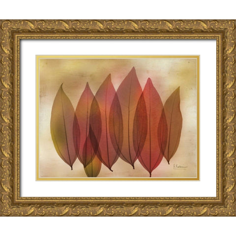 Harvest Light 1 Gold Ornate Wood Framed Art Print with Double Matting by Koetsier, Albert