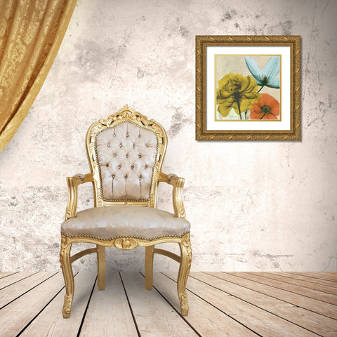 New Avalon IV Gold Ornate Wood Framed Art Print with Double Matting by Koetsier, Albert