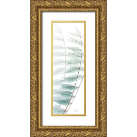 Faint Sprout 2 Gold Ornate Wood Framed Art Print with Double Matting by Koetsier, Albert