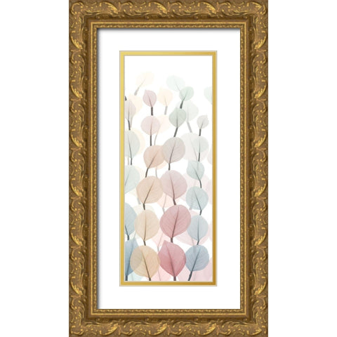 Sprouting Hues 1 Gold Ornate Wood Framed Art Print with Double Matting by Koetsier, Albert