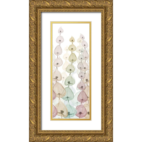 Sprouting Hues 3 Gold Ornate Wood Framed Art Print with Double Matting by Koetsier, Albert