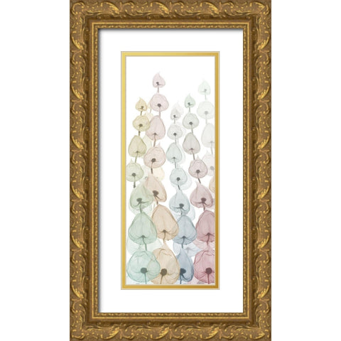 Sprouting Hues 4 Gold Ornate Wood Framed Art Print with Double Matting by Koetsier, Albert