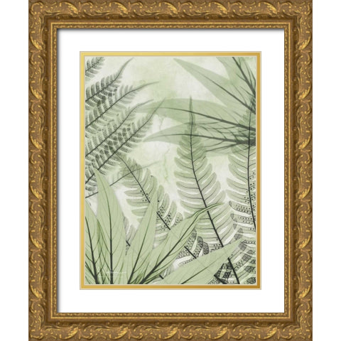 Prehistoric Awakening Gold Ornate Wood Framed Art Print with Double Matting by Koetsier, Albert