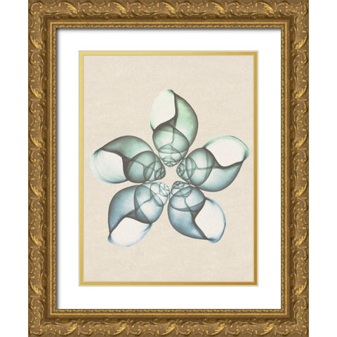 Daybreak Star 2 Gold Ornate Wood Framed Art Print with Double Matting by Koetsier, Albert