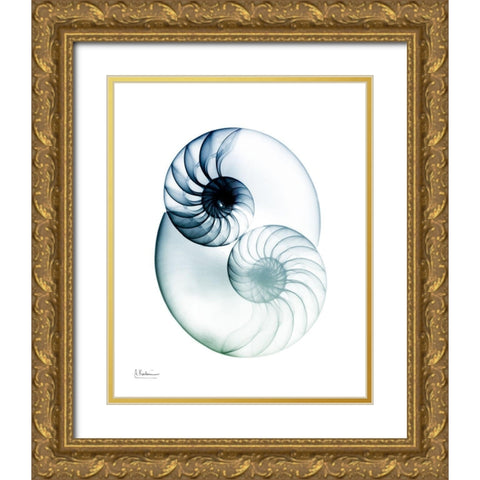 Crystal Breeze 2 Gold Ornate Wood Framed Art Print with Double Matting by Koetsier, Albert