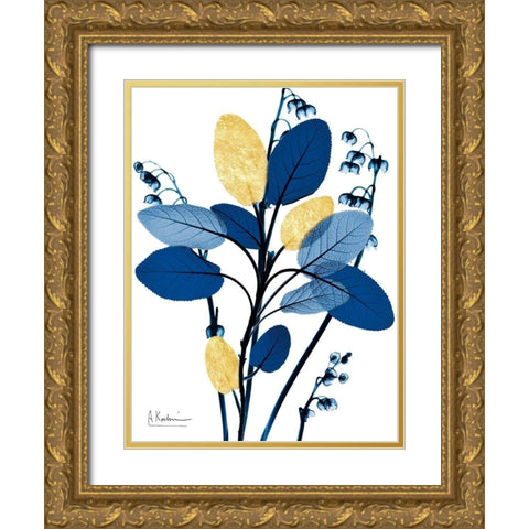 Embraced Fusion 1  Gold Ornate Wood Framed Art Print with Double Matting by Koetsier, Albert