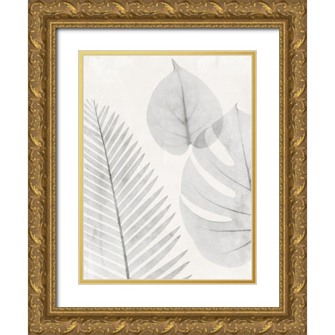 Distilled Botanicals 1 Gold Ornate Wood Framed Art Print with Double Matting by Koetsier, Albert