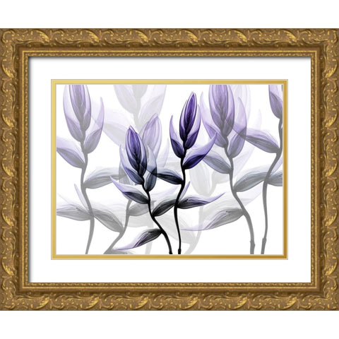 Lavender Heaven 1 Gold Ornate Wood Framed Art Print with Double Matting by Koetsier, Albert