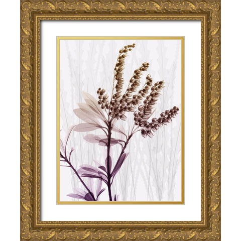 Radiant Snowdrops 2 Gold Ornate Wood Framed Art Print with Double Matting by Koetsier, Albert